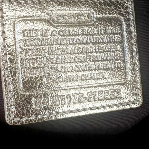 💜COACH Heritage Tote Stars Signature - Picture 10 of 11